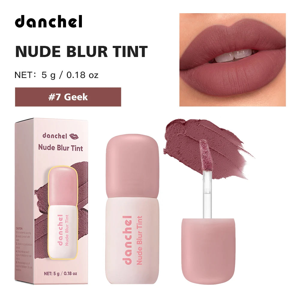 Nude Blur Tint Smudge-proof Visibly Smooths Lip Lines Airy Matte Texture Lip Gloss Wide Range of Shades 2-in 1 Lip & Cheek Tint Oasis Select Geek Rose