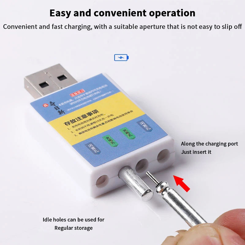 Float Rechargeable Battery CR425 USB Charger Charge Accessories Fishing One Piece Swimsuit Fishing Alarm Bite Indicator Oasis Select