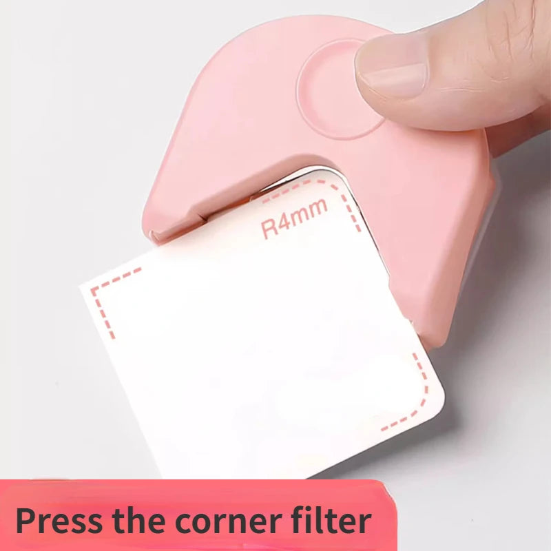 circle cutter button maker Corner round machine corner punching portable paper cutter card photo cutting Oasis Select