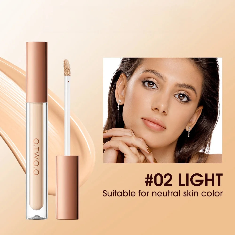 O.TWO.O Full Coverage Matte Concealer Cream – Waterproof