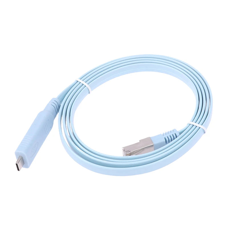 USB-C to RJ45 Console Cable 1.5m – RS232 Serial Adapter