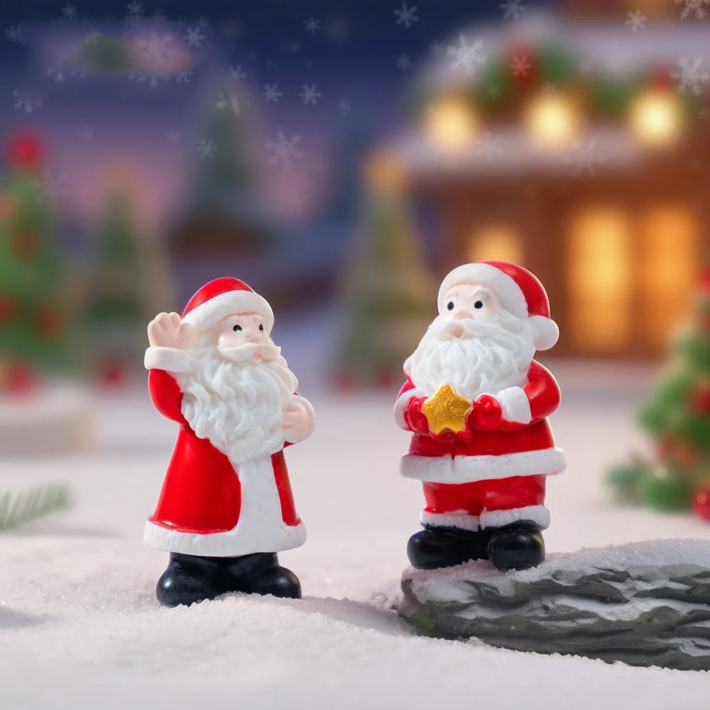 Mini Christmas Decorations For Home Santa Claus Snowman Christmas Tree Reindeer Doll Ornaments Home Decor New Year Child Gifts Oasis Select
