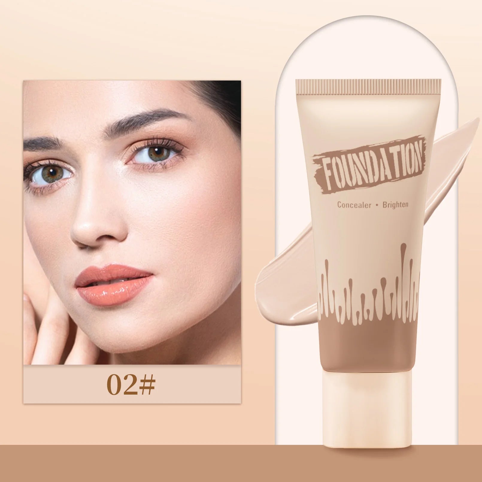 Hello Kiss Full Coverage Matte Liquid Foundation – Oil Control