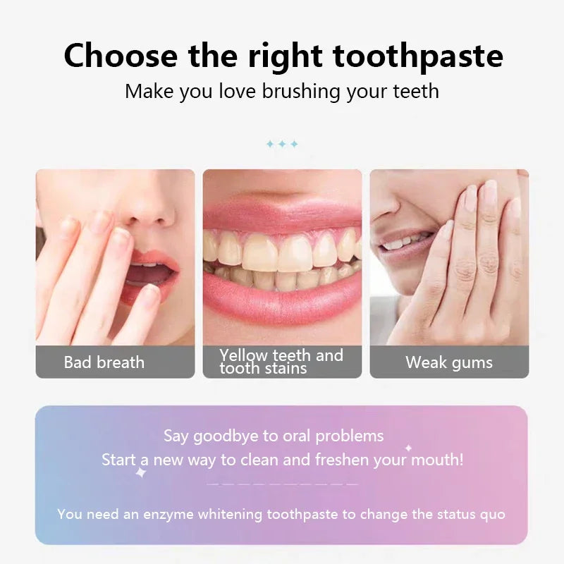 Whitening Toothpaste – Stain Removal & Fresh Breath | Adults