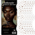 Glitter Freckle Face Tattoo Patches – 6 Sheets Sparkle Makeup