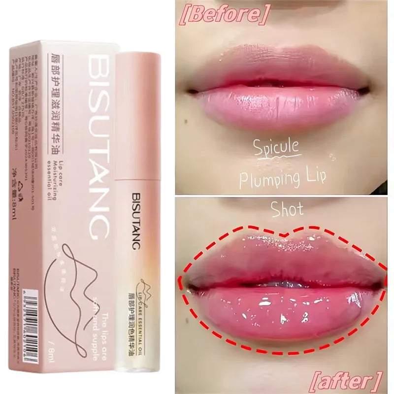 Volumising Lip Plumper Oil – Glossy Plumping Serum & Lip Care Lip Plumper Oil Oasis Select