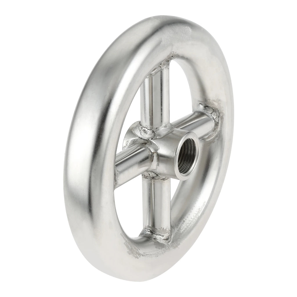 6 Inch Round 304 Series Stainless Steel Fire Pit Burner Ring for Outdoor Fire Pit, Natural Gas & Propane Fireplace BTU 88000 Max Oasis Select