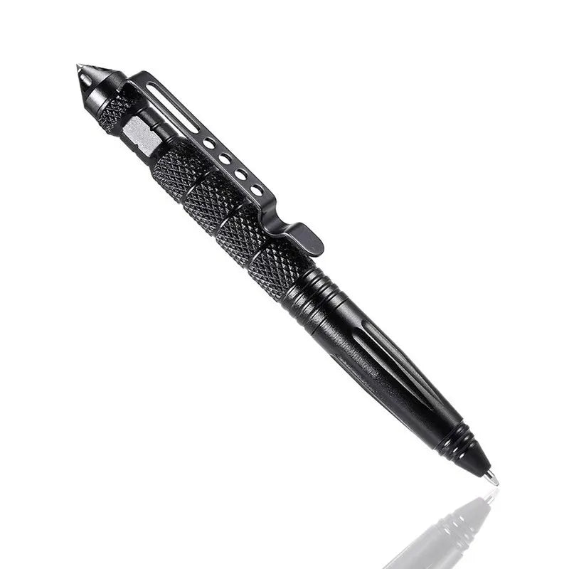 1/2/3/4pcs Multi Functional Tactical Pen High Quality Aluminum Anti Skid Portable Self Pen Steel Glass Breaker Survival Tool Oasis Select 1pcs Black