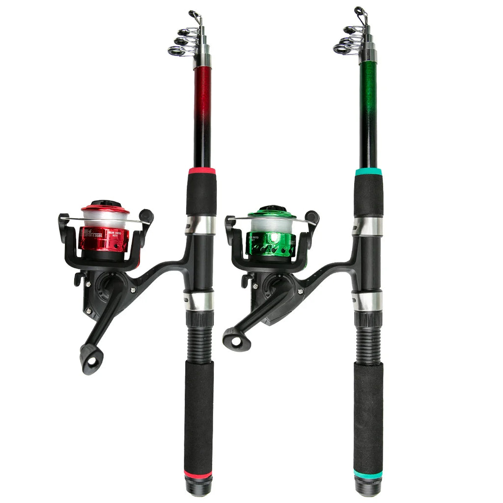 Luya rod full set novice long-range throwing set glass fiber fishing rod bait fishing hook line fishing gear Oasis Select