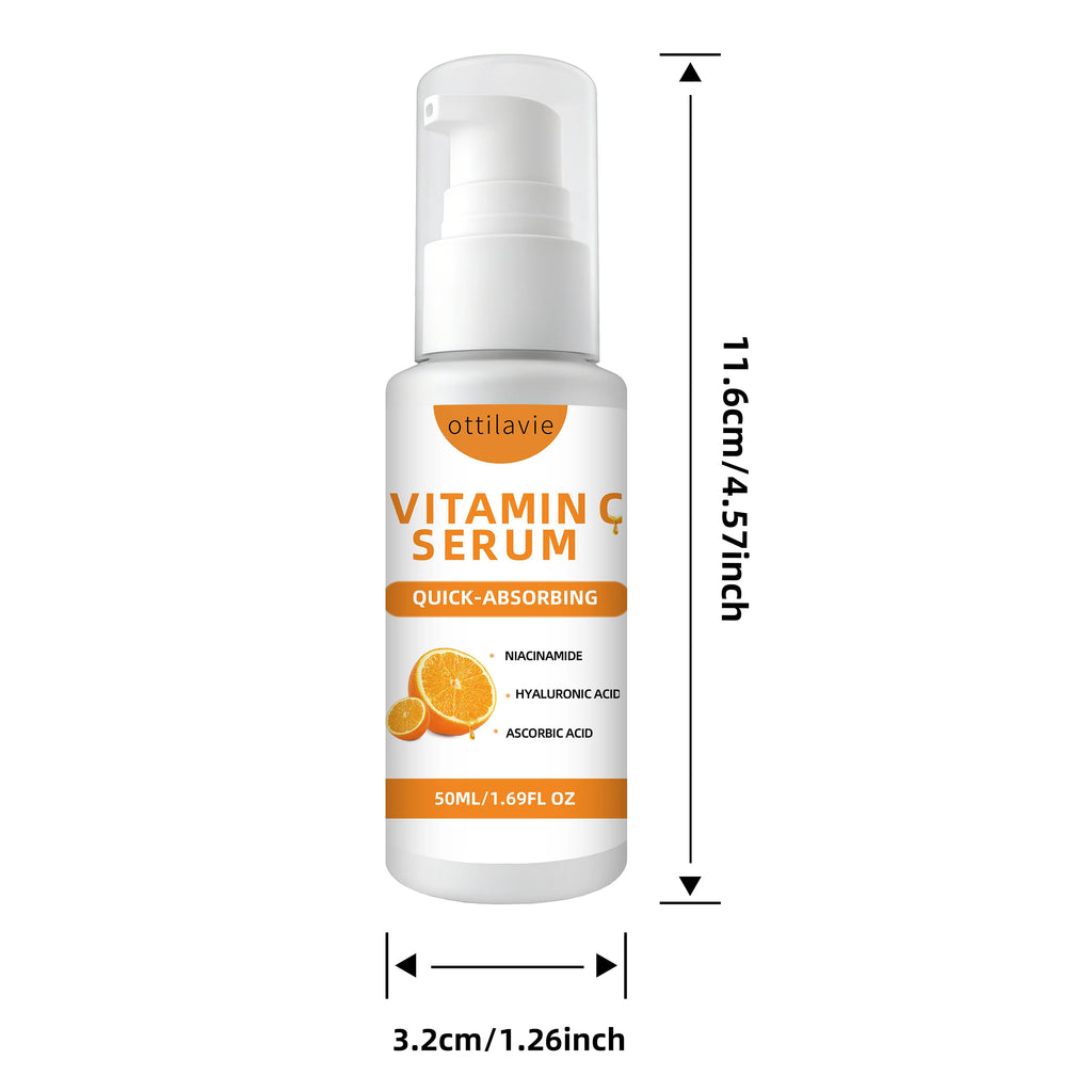 ottilavie Vitamin C Serum – Hydrating Face Serum for Sensitive Skin Vitamin C Face Serum Oasis Select 50ml