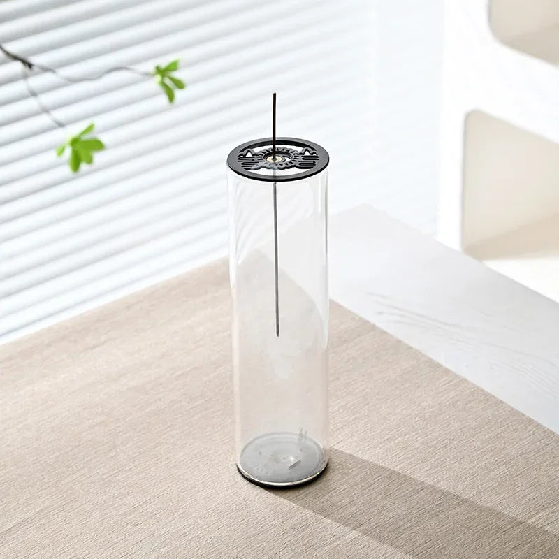 Upside-down Incense Burner Creative Line Incense Burner Zen Decoration Retractable Glass Incense Burner Oasis Select