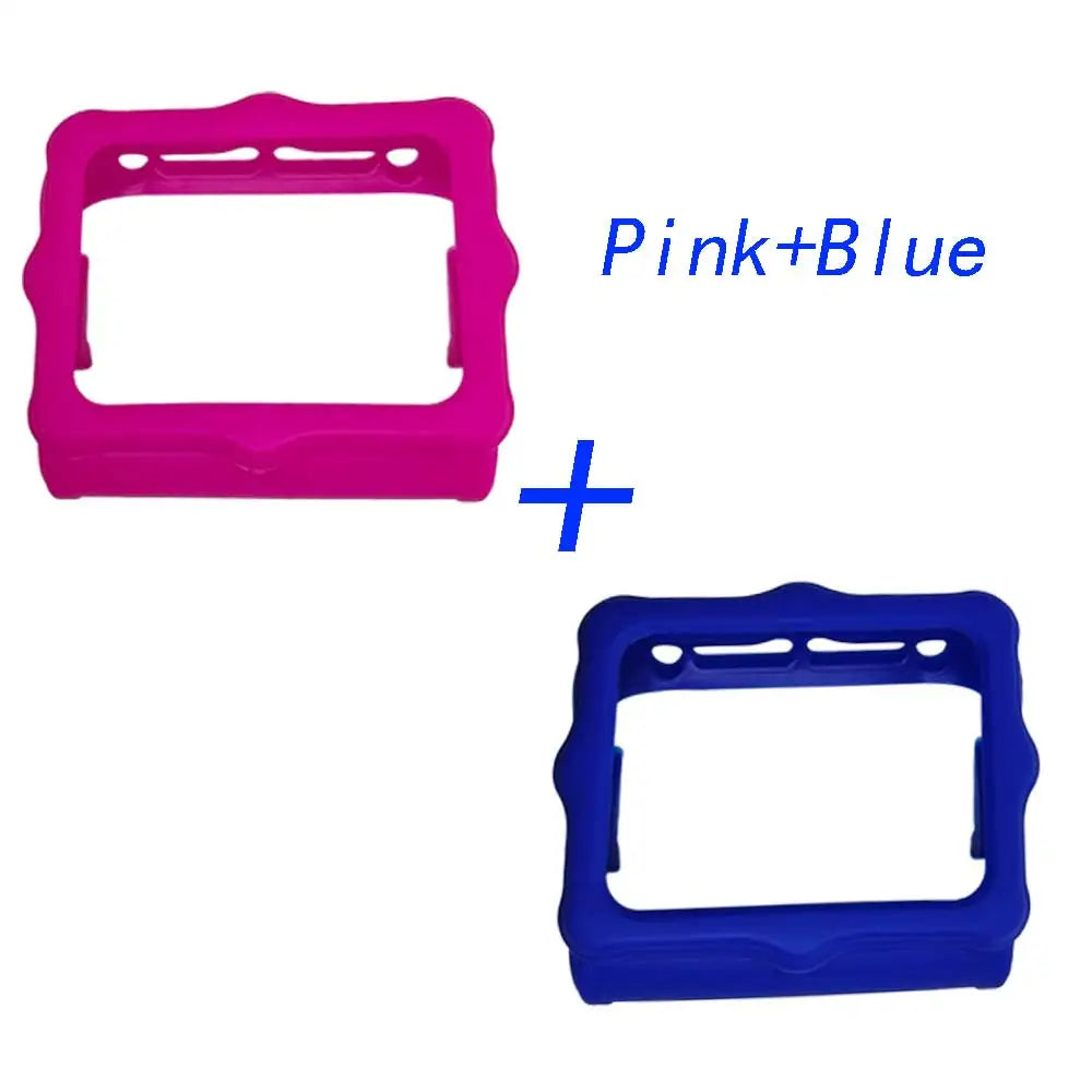 Scuba Diving Computer Watch Silicone Protective Case Cover Shockproof Bumper Guard Anti-Scratch Soft Shell for Dive Computer Oasis Select Pink Blue