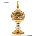 Metal Censer 1PC Incense Burner Holder Cone Arabian Stick Frankincense Vintage Bakhoor Coil Ash Catcher Iron Oasis Select 1pc