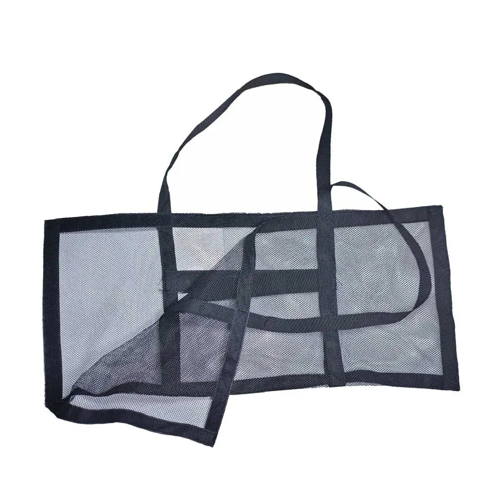 Fish Weigh Bags Folding Mesh Weigh Sling Bag for Caught Fish Weigh in Bag for Bass Fishing Heavy Duty Transport Tote Oasis Select Black
