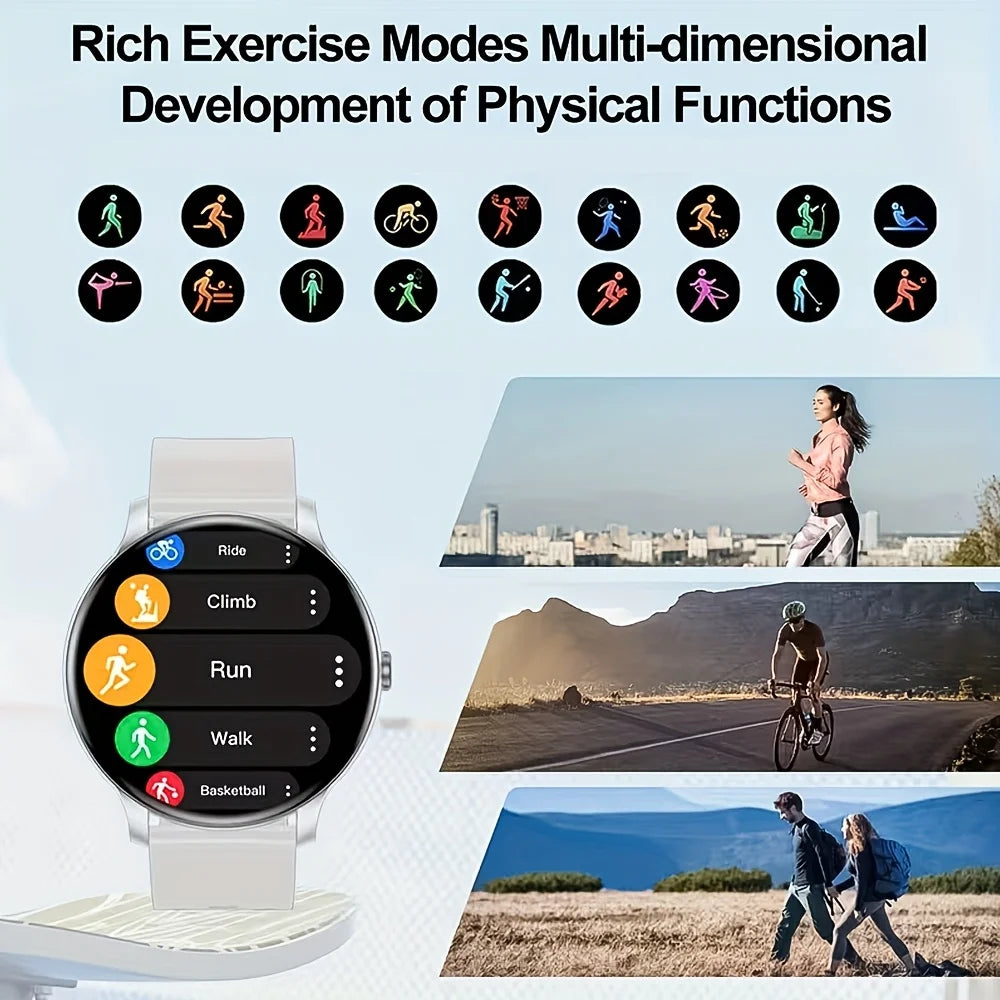 ERUN Smartwatch 1.5" Touchscreen – Calls, Sleep & Fitness Tracker