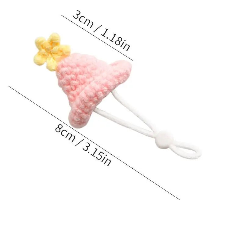 Handmade Knitted Hat for Hamster, Parrot & Small Pets