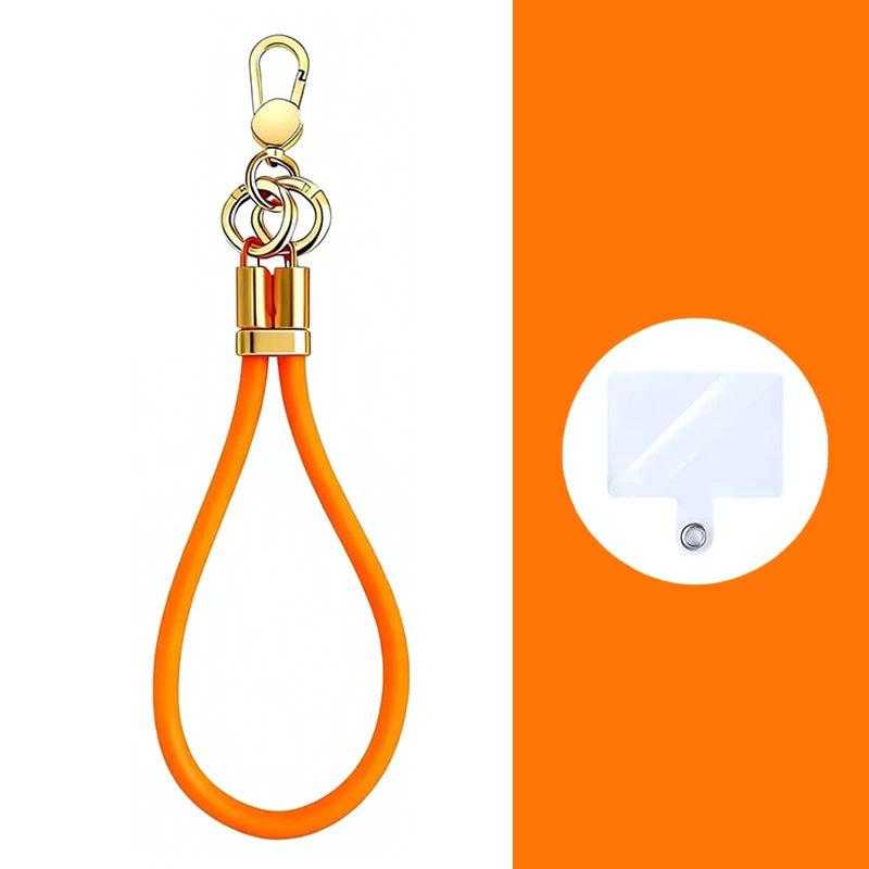 Adjustable Universal Silicone Wrist Strap Phone Case Women's Handheld Keychain Durable Outdoor Bapa Chain Portable USB Oasis Select A9