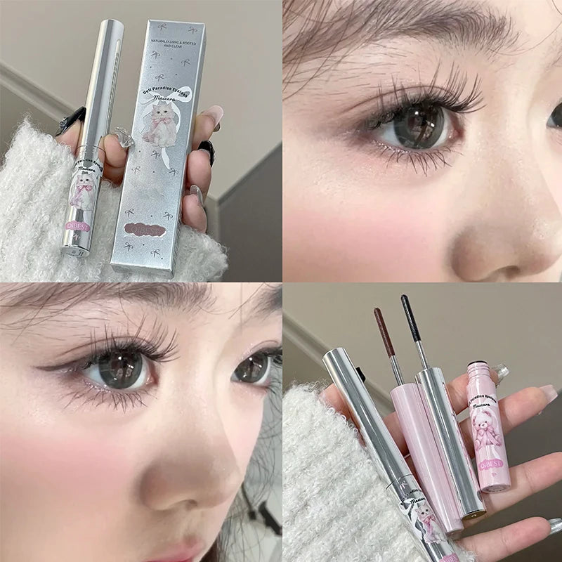 QiBest Waterproof Lengthening Mascara | Silk Fiber, No Clump