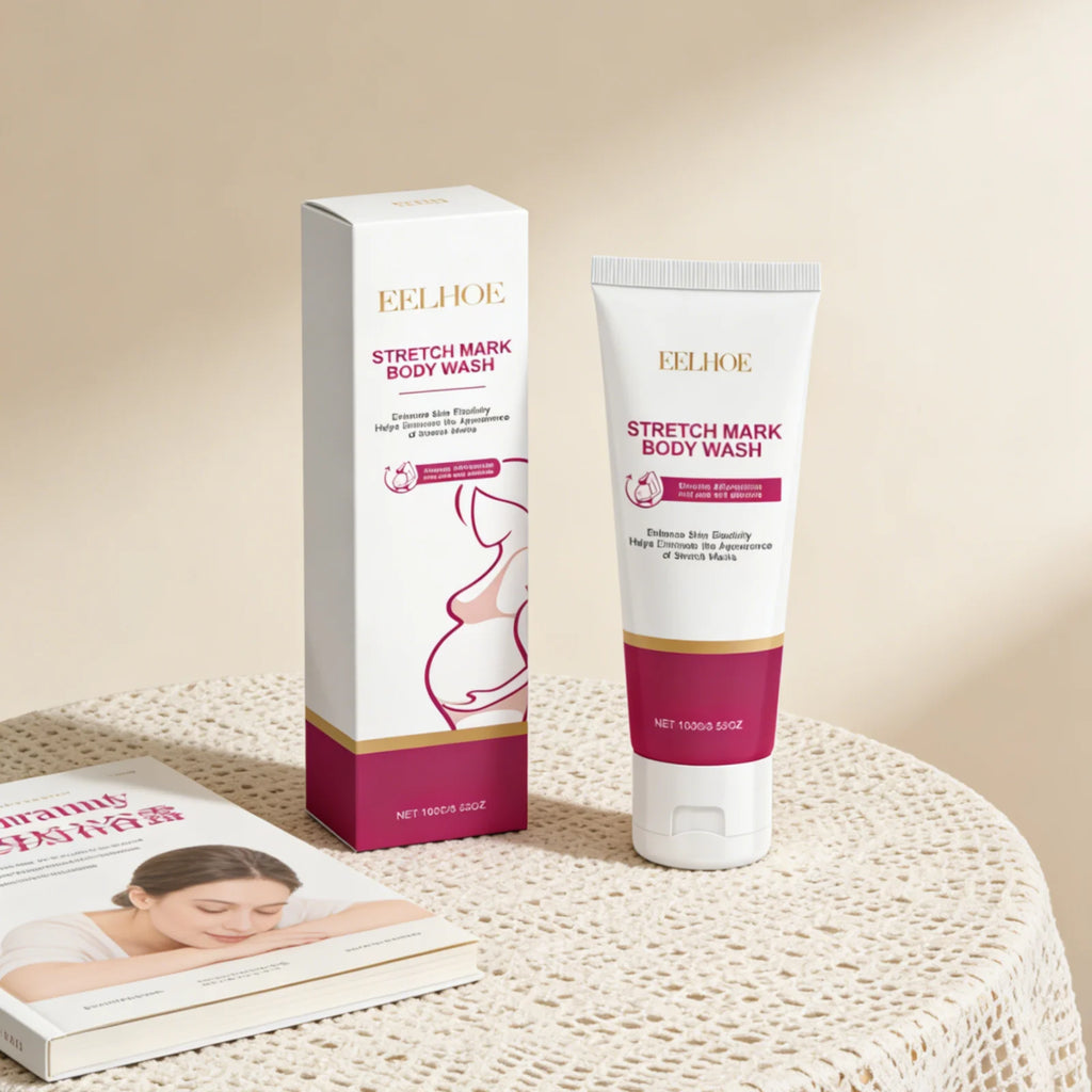 EELHOE Stretch Mark Body Wash – Firming Pregnancy Shower Gel Stretch Mark Body Wash Oasis Select