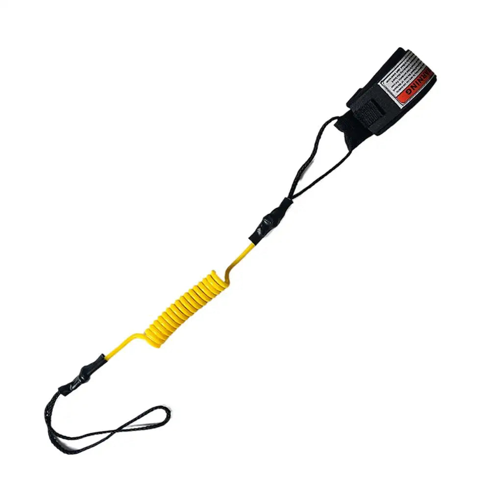 Surfboard Leash Body Board Wrist Leash Bodyboard Leash Adjustable Elastic Lightweight Surfboard Replacement Strap Safety Leash Oasis Select Yellow