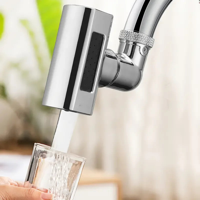 Small Flying Rain Faucet Kitchen Vegetable Washing Shower Faucet Four-speed Rotating Dishwashing Spout Faucet Waterfall Aerator Oasis Select