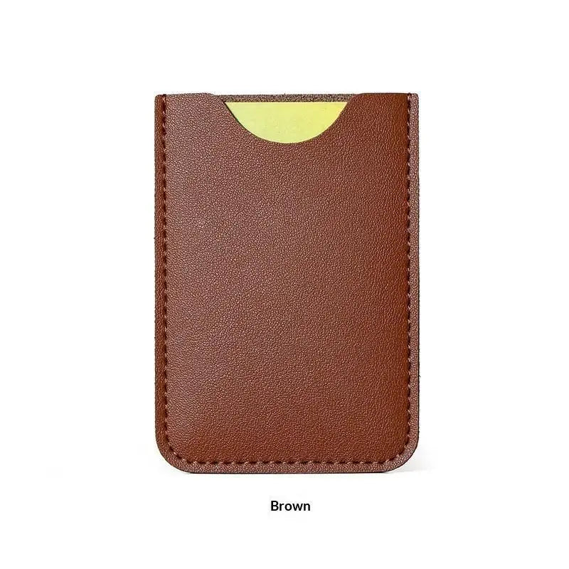 Slim RFID Blocking PU Leather Card Holder Wallet | Unisex Card Holder Wallet Oasis Select brown B