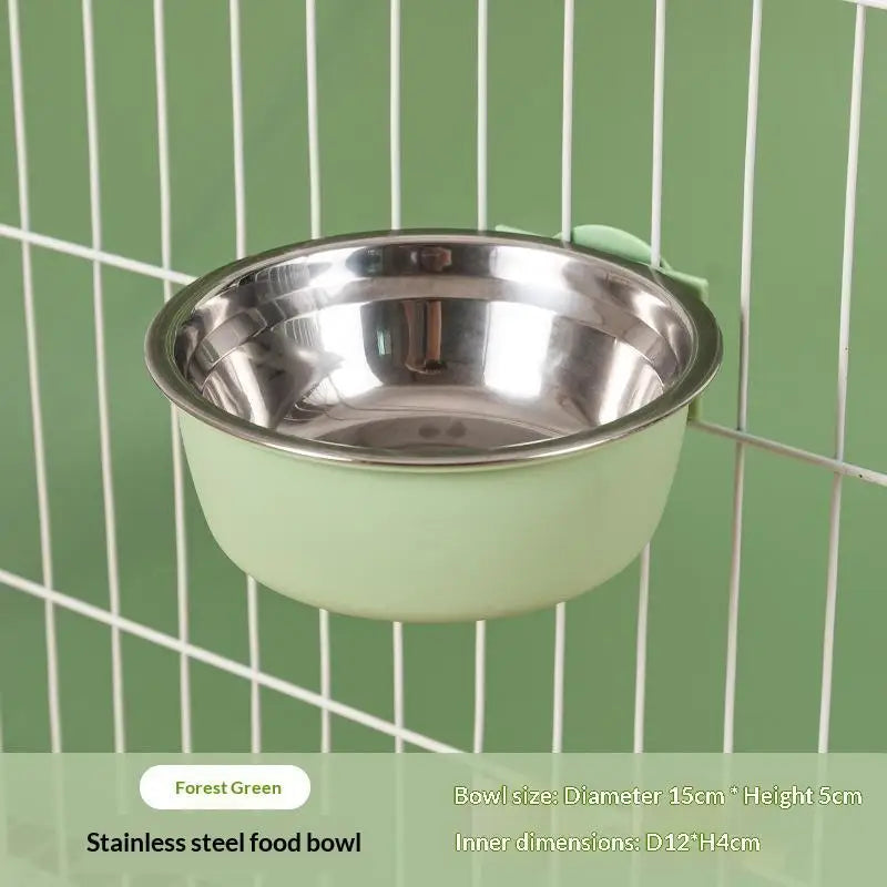 New Pet Chinchilla Hanging Feeding Waterer Easy Install Pigeon Rabbit Small Animal Automatic Feeding Water Bowl Pet Products Oasis Select G