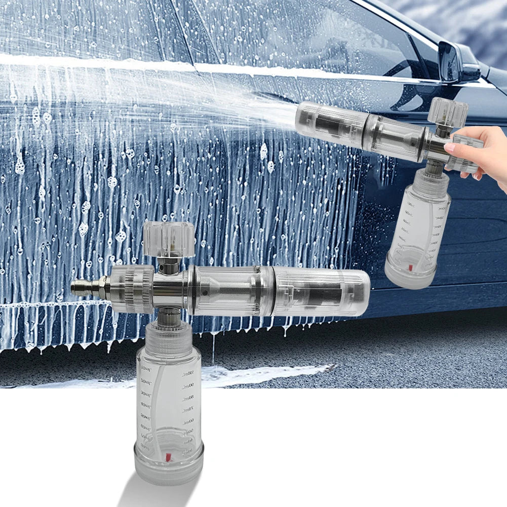 100ml Foam Spray Bottle 4500PSI Pressure Washer Gun Car Wash Pressure Washer Foam Sprayer Oasis Select