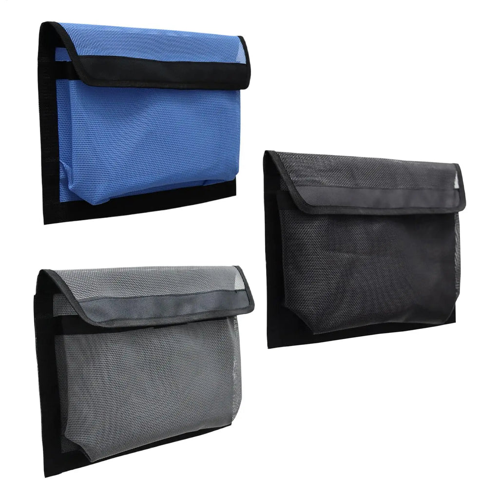 Boat Storage Mesh Bag Self-adhesive Boat Storage Bag with Lid Multifunctional large capacity Boat Marine Mesh Bag Organizer Oasis Select