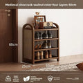 Multi-functional Shoe rack Multi-layer shelf Entry entrance Large capacity shoe storage cabinet Oasis Select 4 layers C