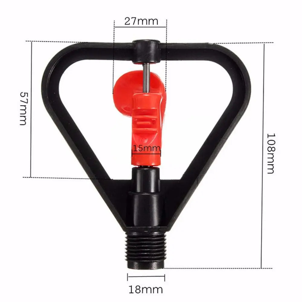 360 Degree 1Pcs Watering Durable High Quality Garden Tools Water Sprinkler Head Irrigation System For Lawn Yard Oasis Select
