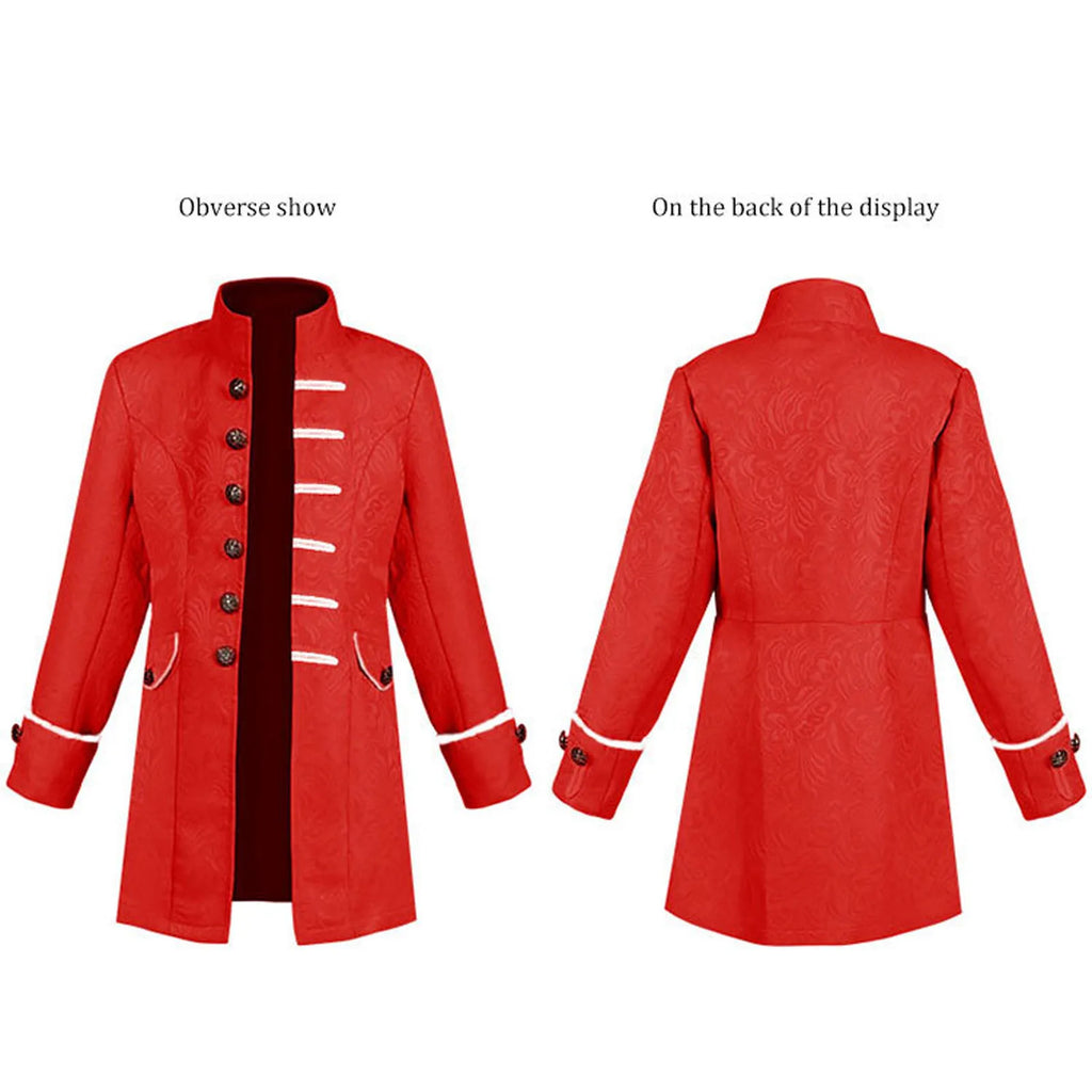 Boys Gothic Victorian Steampunk Tailcoat Cosplay Costume Jacket Boys Costume Jacket Oasis Select