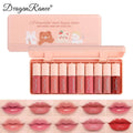 Dragon Ranee 10-Color Lip Gloss Set – Mirror Finish & Long-Lasting