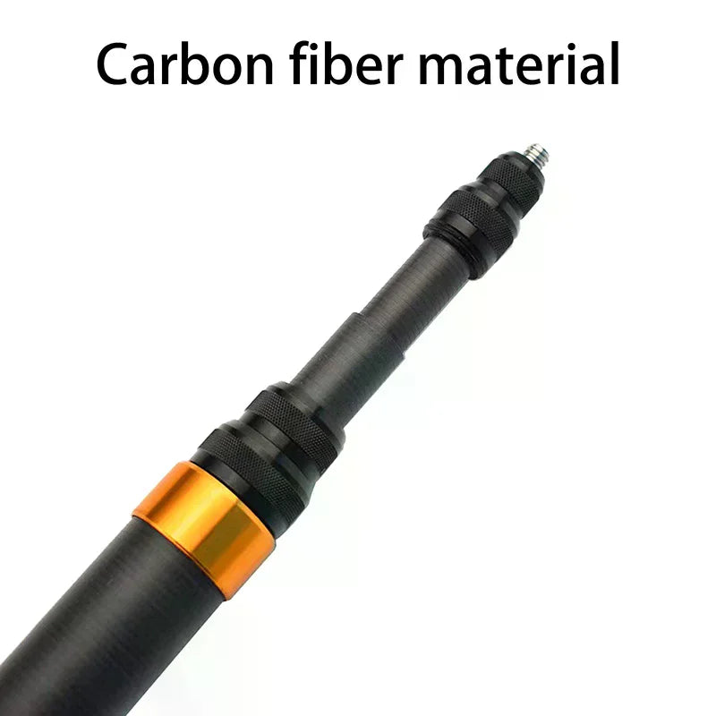 3M Carbon Fiber Invisible Extended Edition Selfie Stick Adjustable Extension Pole For Insta360 Panoramic Camera Action Camera Oasis Select