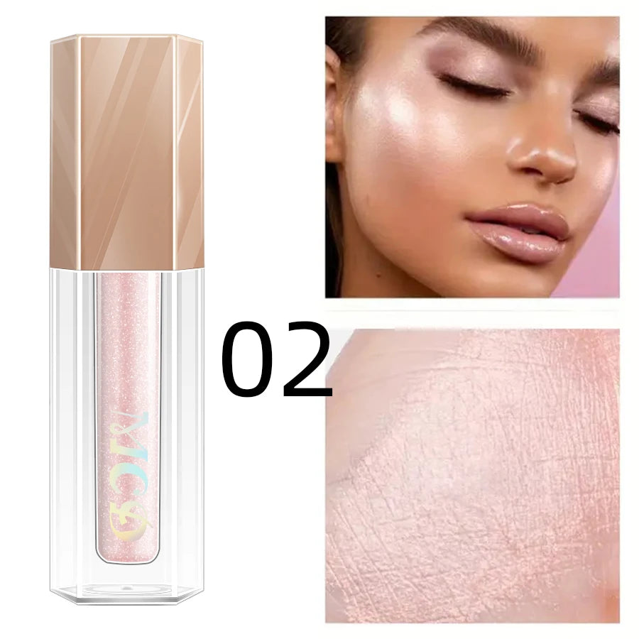MCD 7-Color Liquid Highlighter & Bronzer Contour Face Makeup