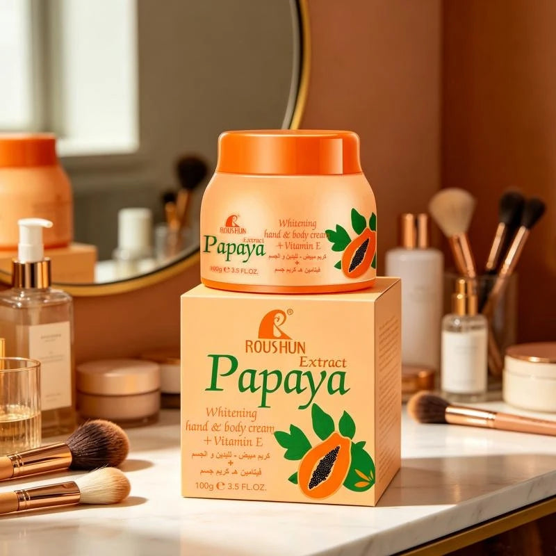 ROUSHUN Papaya Facial Moisturizing Cream – Unisex Daily Care