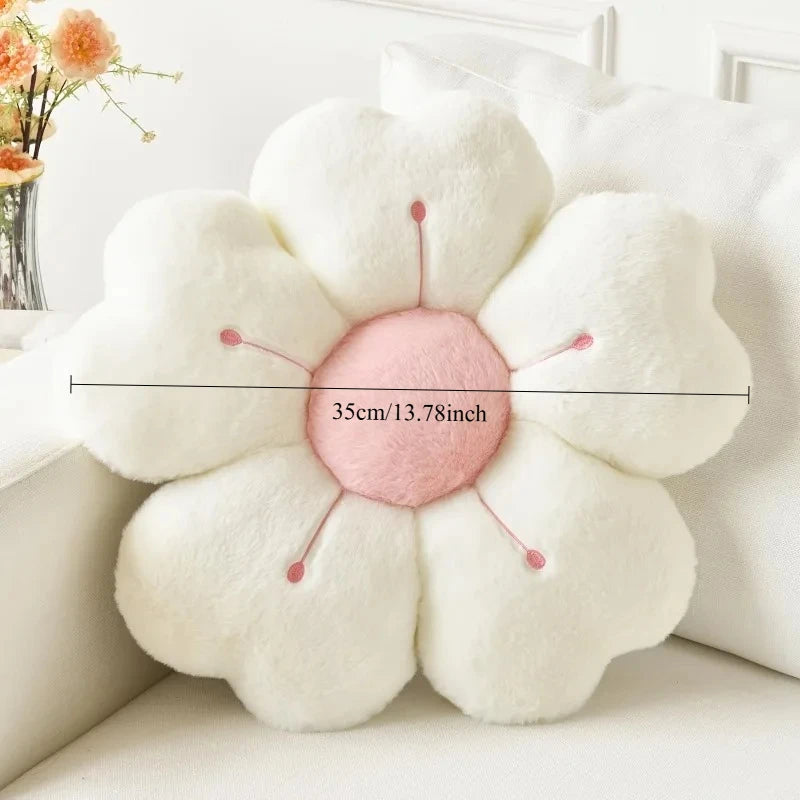 Sunflower Pillow, Daisy Seat Cushion, Flower Mat, Office Mat, Plush Toy Mat, Christmas Gift, Halloween, Thanksgiving Gift Oasis Select