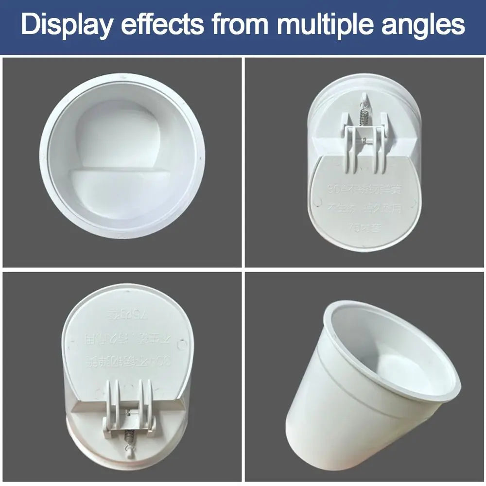 Anti-leak Toilet Flange Ring Automatic Closing Floor Outlet Closestool Sealing Bowl Outlet Spill Sealing Odor-resistant Oasis Select