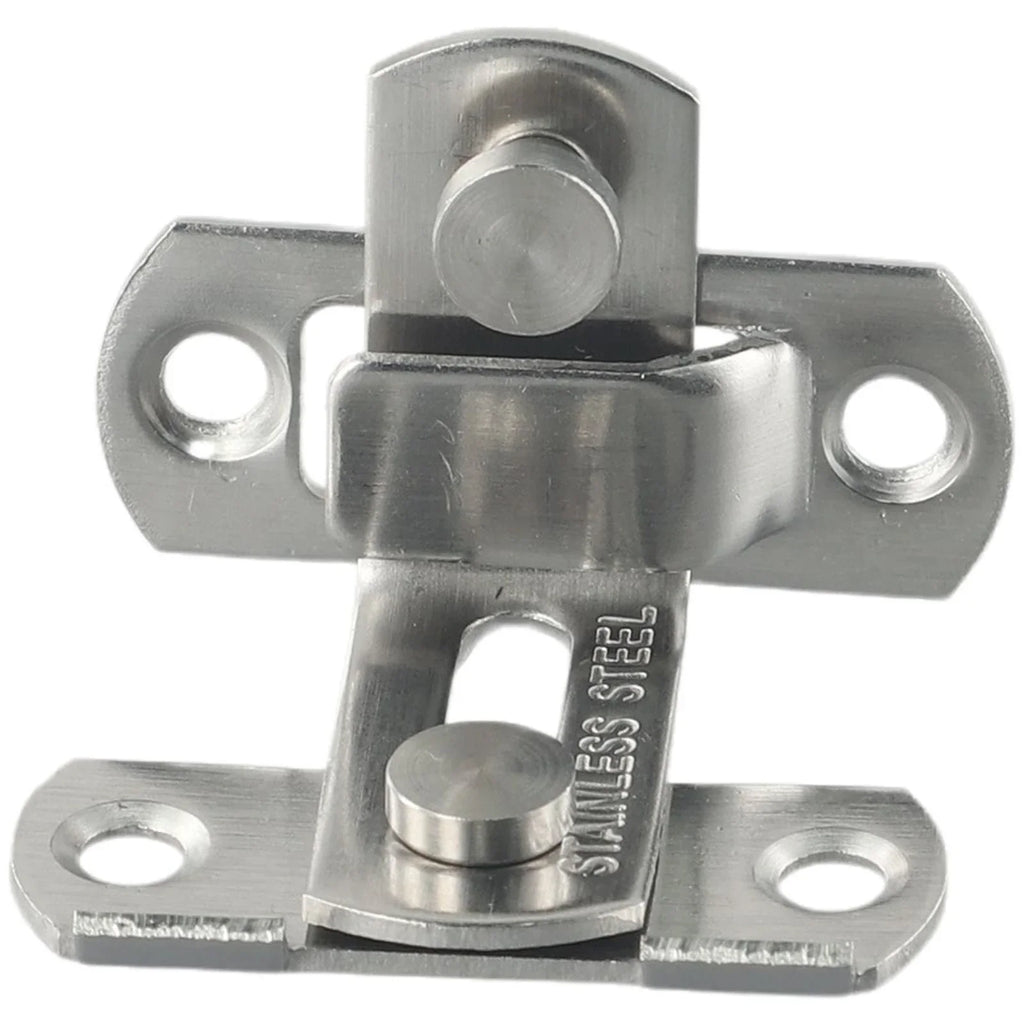 Latch Door Bolt 3Inch Sliding Door Latch 90 Degree Sliding Lock Cabinet Drawer Room Small Pet Cage Accessories
