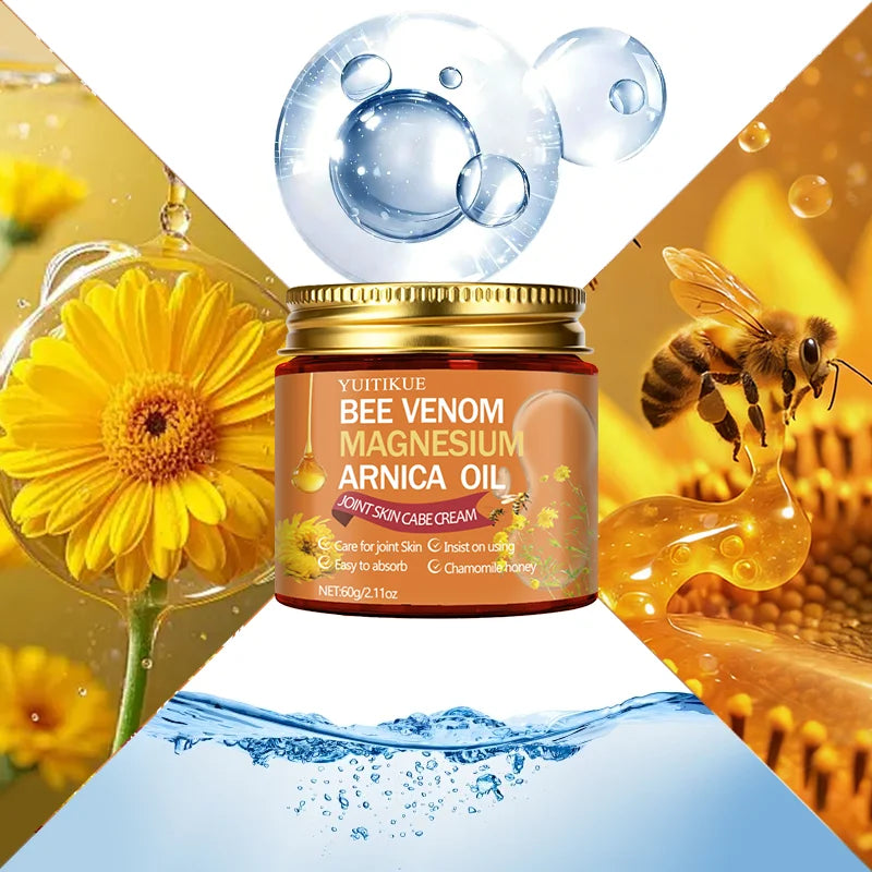 YUITIKUE Bee Venom Magnesium Arnica Joint Cream 60g