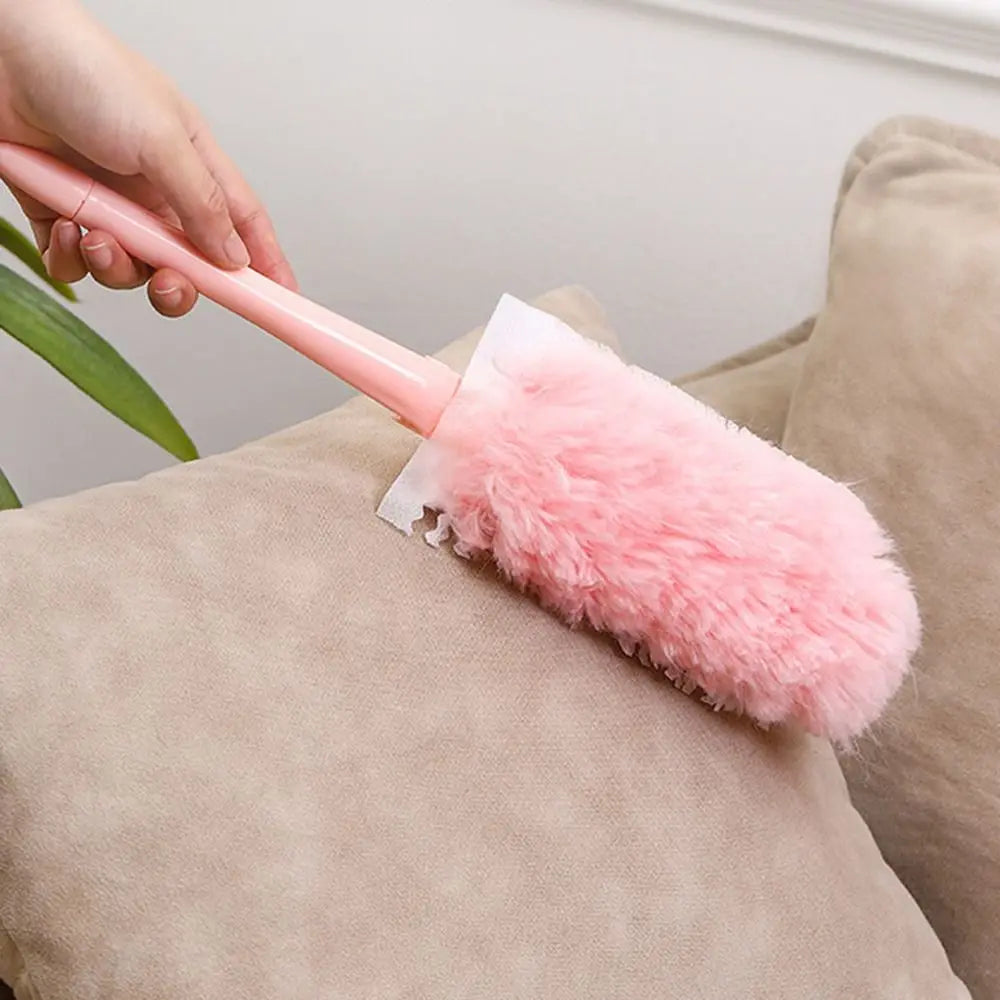 Foldable Electrostatic Microfiber Duster – Long Extendable Handle