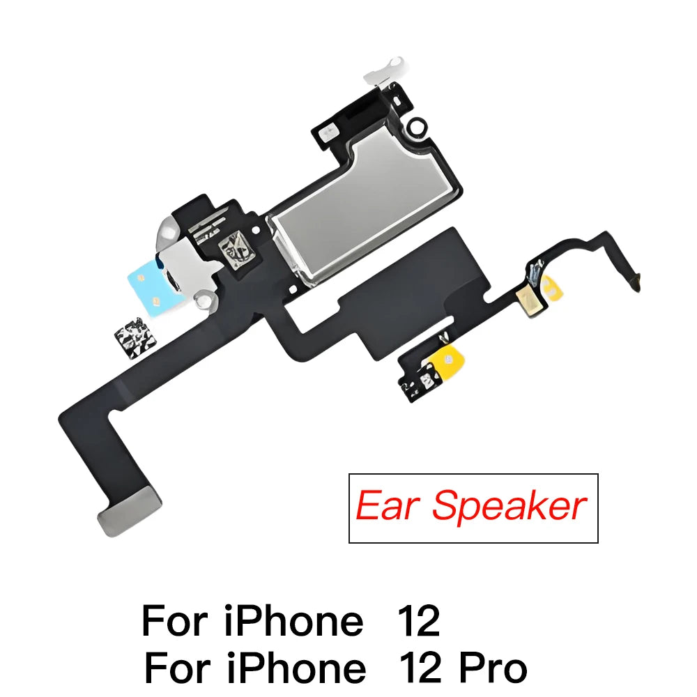 iPhone X–12 Pro Max Ear Speaker Flex Cable | Sensor & Mic