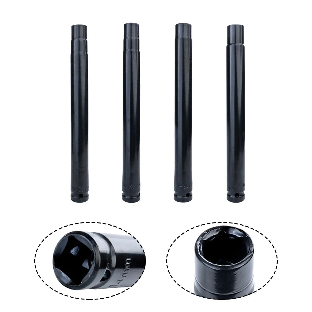 1/4pcs Ceiling Leveling Sleeve 10-14mm Lengthening Hollow Screw Nut Hexagon Socket 1/2inch Connector Oasis Select