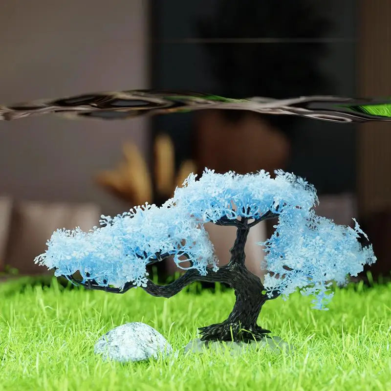 New Simulated Tree Aquarium Decoration Fish Tank Aquarium Plastic Plant Artificial Simulation Water Plants Fish Tank Decoration Oasis Select