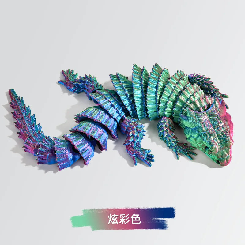3D Printed Lizards, Home Office and Vehicle Decorations, Landscaping Figurines, Gifts Home Decorative Children's Gift Oasis Select Colorful