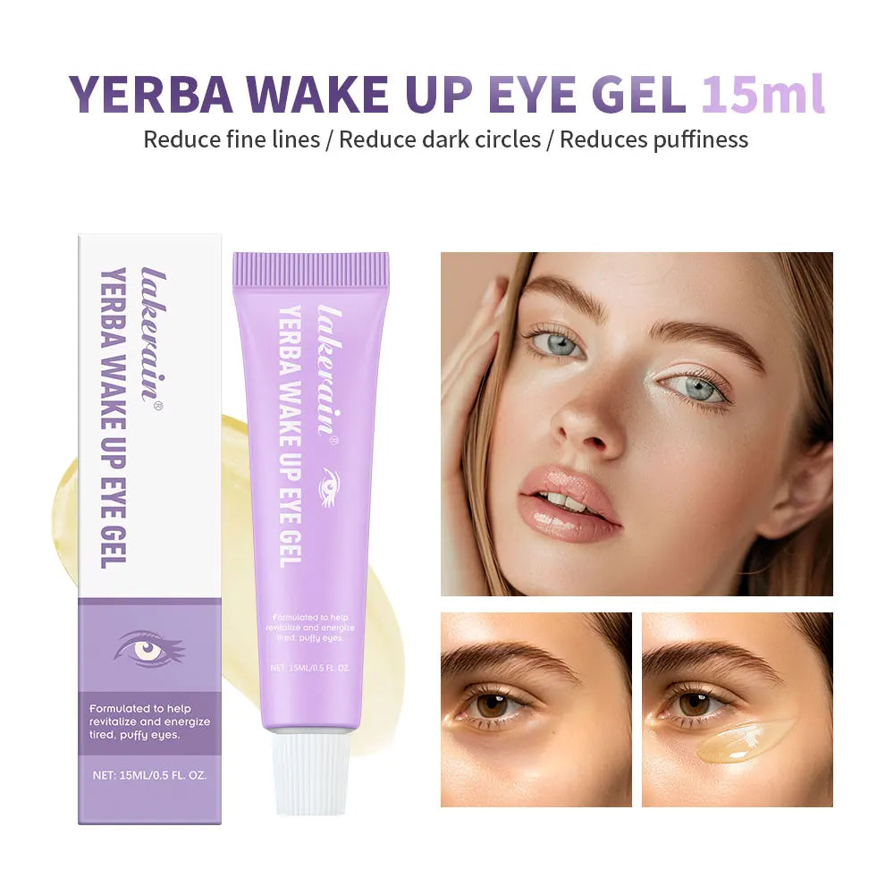 Yerba Mate Eye Gel – Hyaluronic Acid & Caffeine Eye Cream