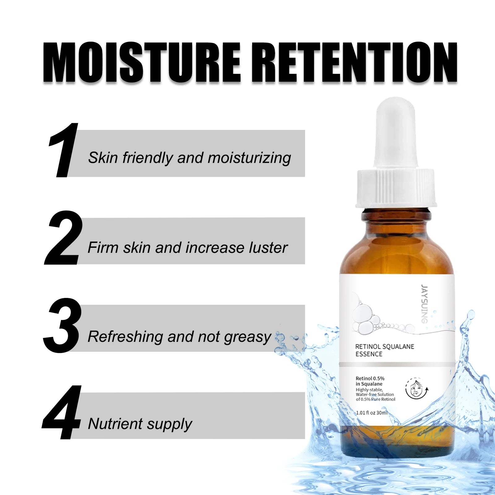 Retinol Ordinary Serum Remove Eye Fine Lines Lifting Brighten Skin Moisturize Firm Facial Essence Oasis Select
