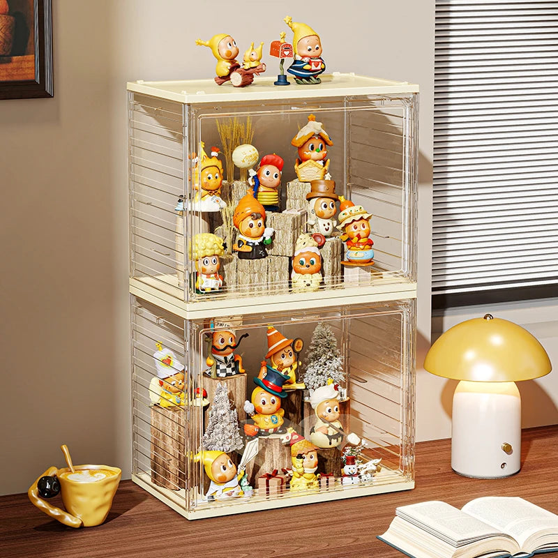 Acrylic storage box, blind box, cute figurine storage box, cute figurine toy storage box, sealed storage rack Oasis Select