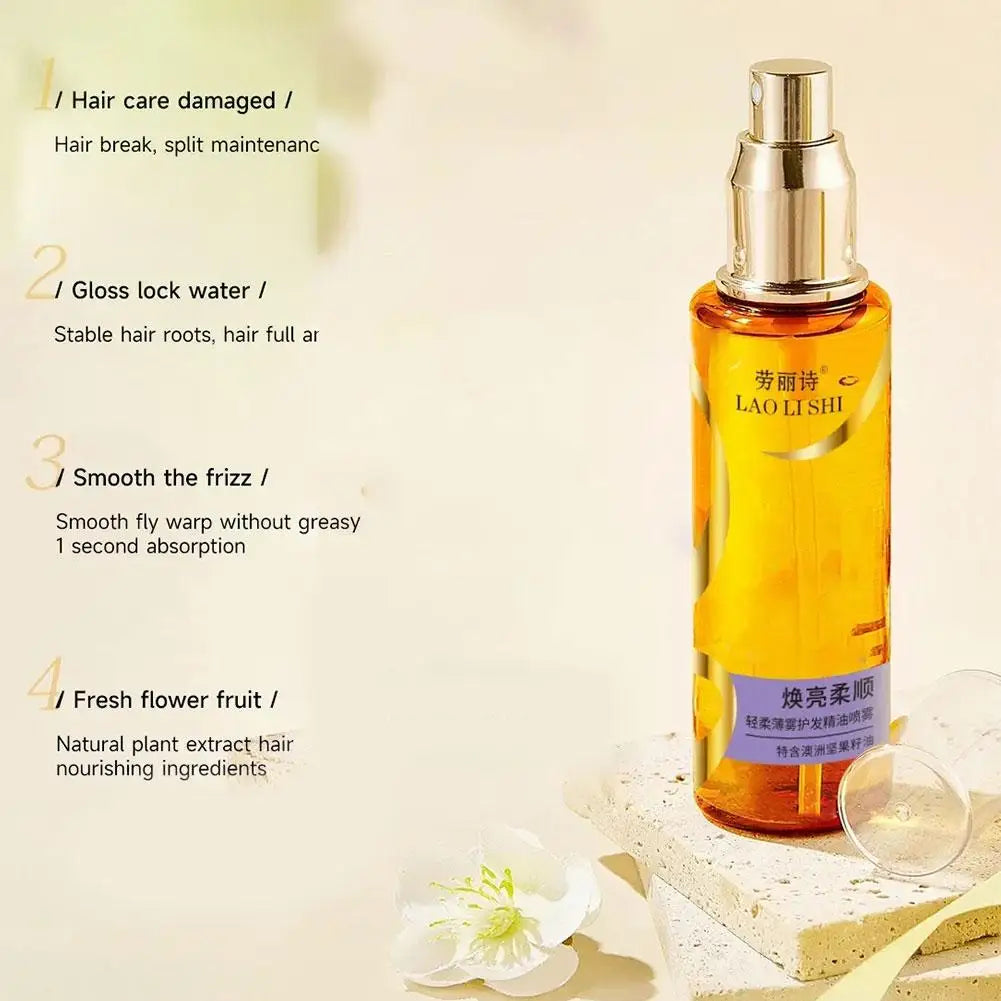 Hair Serum Oil Spray – Frizz Control, Split Ends & Shine Hair Oil Serum Spray Oasis Select