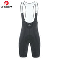 X-TIGER Men's Cycling Shorts Long Distance Riding Bib Shorts Pro Men's Cycling Shorts High Density Foam Cushion 5 CM Leg Gripper Oasis Select XM-DBK-36401 L